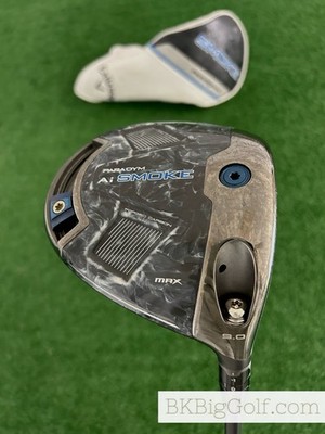 Callaway Paradym Ai Smoke Max 9.0 Driver w Headcover / Stiff | eBay