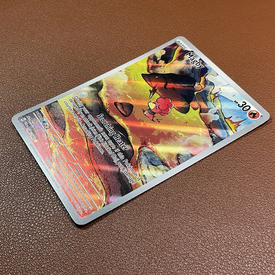 Magby 186/182 Paradox Rift Illustration Rare Pokémon - Image 4 of 4