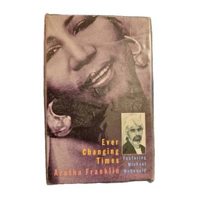 Aretha Franklin Ever Changing Times Cassette Single Arista 1992 vintage