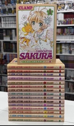 COMPLETE SAKURA CARD CAPTOR COLLECTION LOT 1-16 BOOKS PLUS EXTRA SPANISH ESPAÑOL