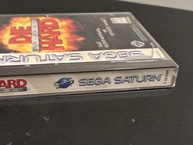 Die Hard Trilogy (Sega Saturn) Complete CIB with Registration Card Tested Works!