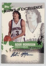 2006-07 Topps Marks of Excellence Adam Morrison #ME-AM Auto 04jj