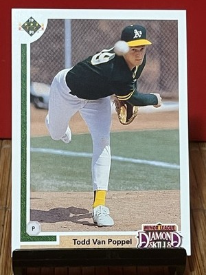 1991 Upper Deck Final Edition #12F Todd Van Poppel Diamond Skills