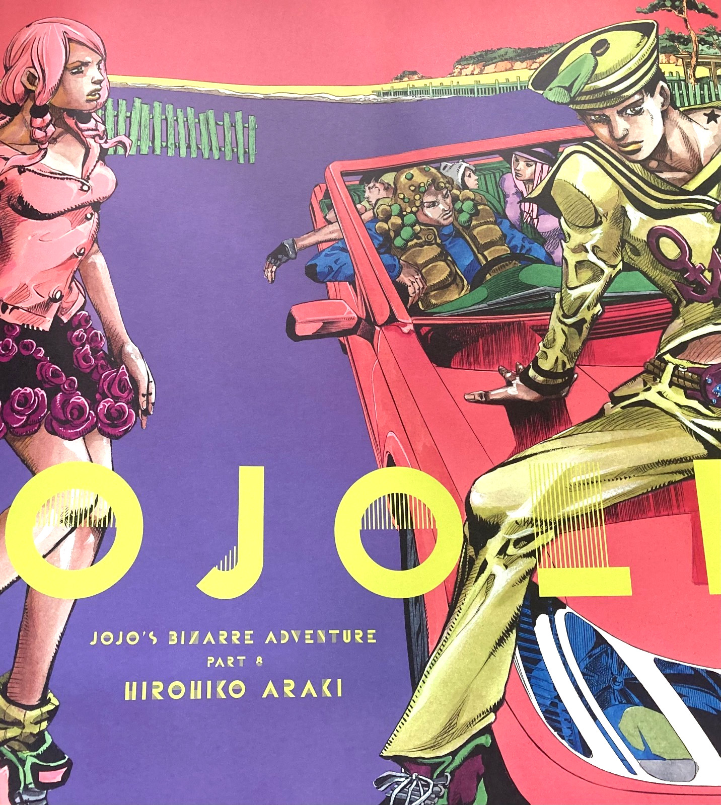 Póster raro JoJo's Bizarre Adventure exposición B2 parte 8 Jojolion Araki Hirohiko