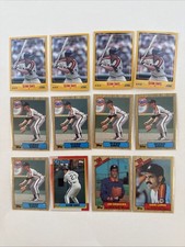 Houston Astros 12 Card Mixed Lot Glenn Davis NM 🔥