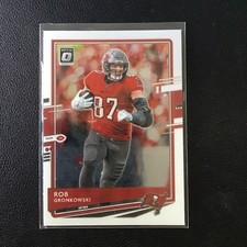 2020 Panini Donruss Optic Football Rob Gronkowski #93
