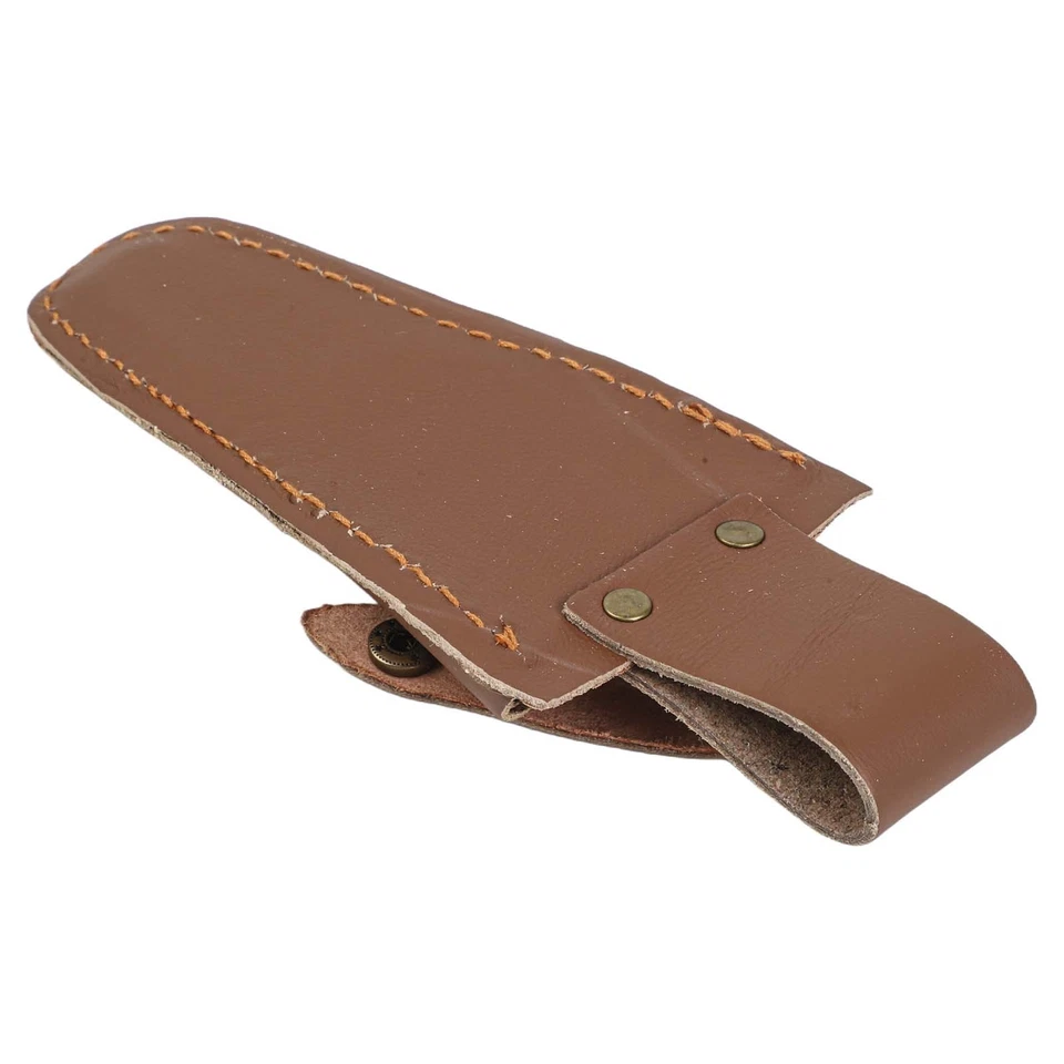 Pruning Scissor Tool Kit Bag Leather Material Scissors Storage Bag Pocuh - Image 4 of 4
