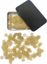 200 Premium Brass Pipe Screens 3/8 Inch with Metal Box for Smoking Pipes