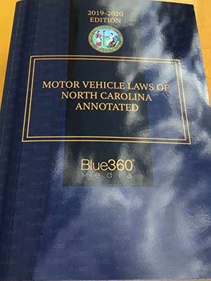 #ad #ad Motor Vehicle Laws of North Carolina Paperback by blue360 Very Good $70.69