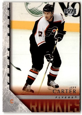 Jeff Carter 2005-06 Upper Deck Young Guns Rookie #444 Philadelphia Flyers