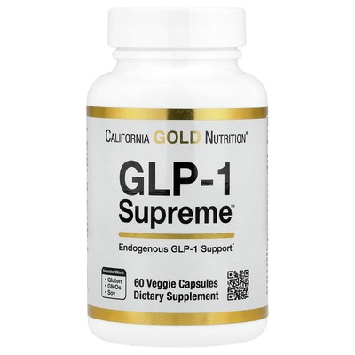 GLP-1 Supreme , with Akkermansia, Berberine, Quercetin & Curcumin, 60 Veggie