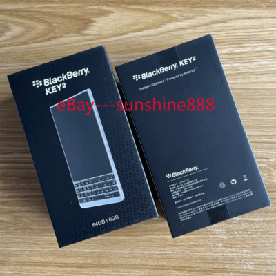 Unlocked Blackberry Key2 128GB Dual SIM BBF100-6 Newsealed Multicolor Smartphone