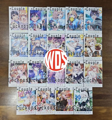 New A Couple Of Cuckoos Manga Vol 1-19 Loose OR Fullset English Version Comic