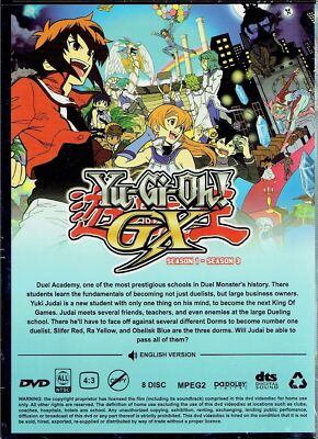 YU-GI-OH! GX (SEASON 1-3) - ANIME TV SERIES DVD BOX SET (1-155 EPS