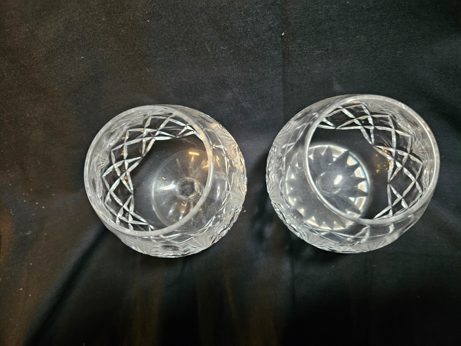 crystal brandy glasses eBay