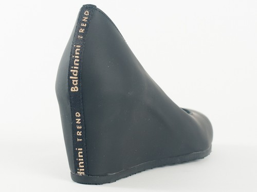 Neue Baldinini schwarze Leder Maid in Italy Schuhe Größe 39,5 US 9,5 - Bild 4 von 6