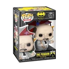 FUNKO POP! Heroes Villains - Batman Returns The Penguin Figure #529 + Protector