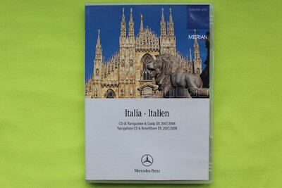 CD NAVIGATION ITALIEN MERCEDES BENZ COMAND APS DX 2008 C CL CLK E G M S SL 8.0