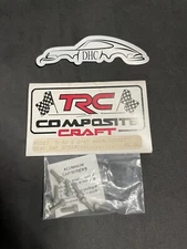 TRC Composite Craft Vintage RC Car Part # 5517 Alum 5-40 X 3/8” Cap Head Screws