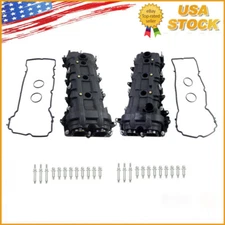 Valve Cover Set w/ Gasket for Dodge Ram Jeep Cherokee Chrysler 300 11-19 3.6L