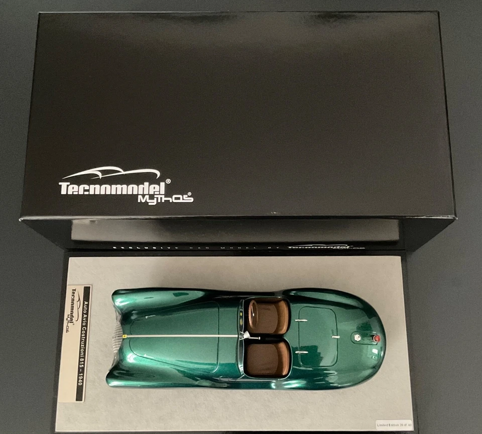 Ferrari 815 Auto Avio Costruzioni Spider 1940 1/18 Tecnomodel - Immagine 4 di 4