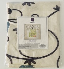 Lush Decor Royal Garden 18x42 Embroidered Window Curtain Valance 4 Available NEW