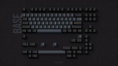 Authentic GMK Stealth Base Kit - Sealed/BNIB Keycap Set