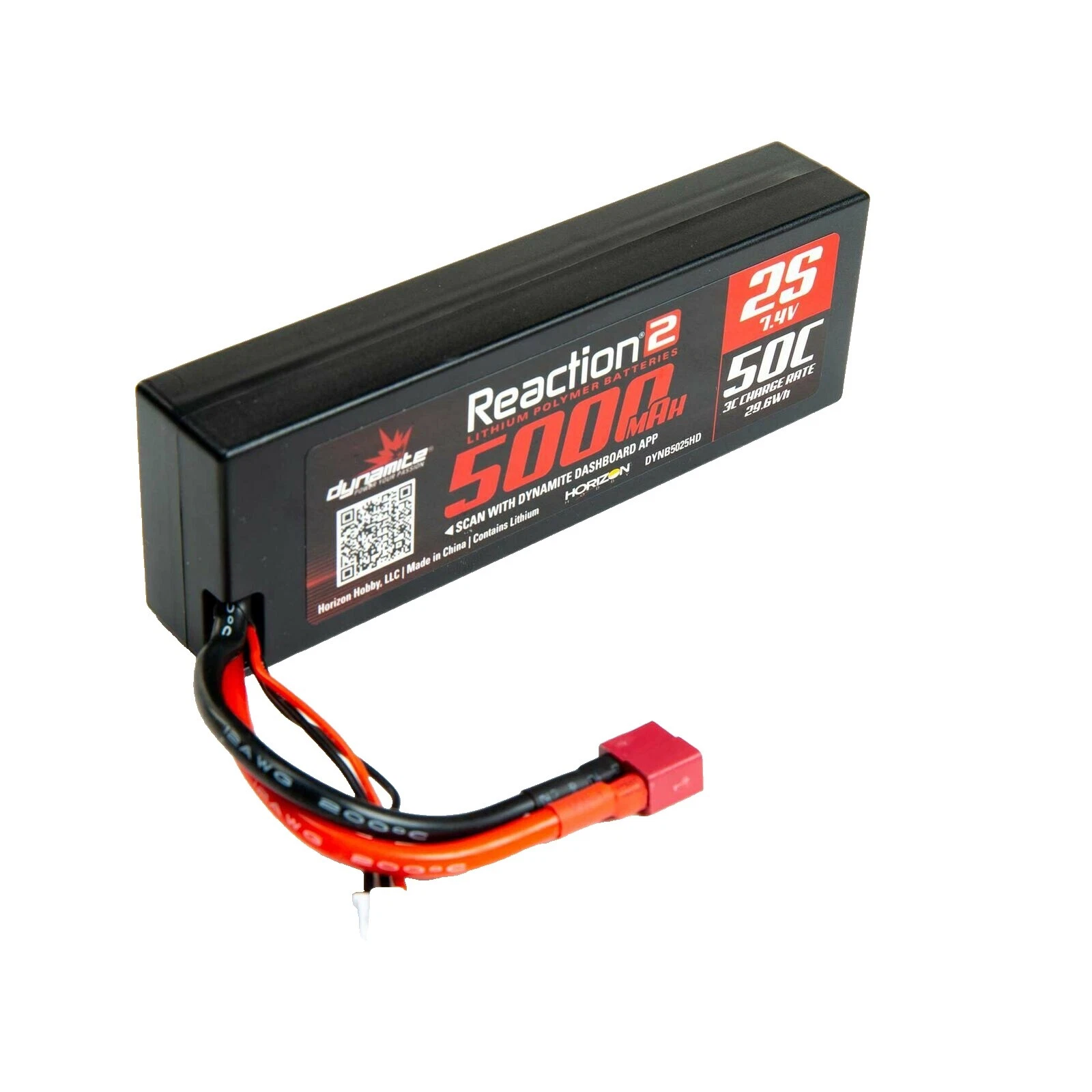 Dynamite 7.4v Hobby RC Batteries for 1:12