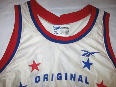 Harlem Globetrotters Vintage Basketball Jersey Reebok Men's XL