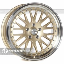1 Circuit Performance Cp21 18x9.5 5-114.3 20 Gold Wheel Fits G35 350z 240sx