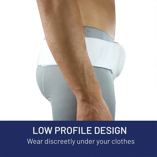 Removable Inguinal Groin Hernia Belt for Men Abdominal Groin Support Truss Brace - Picture 5 of 32