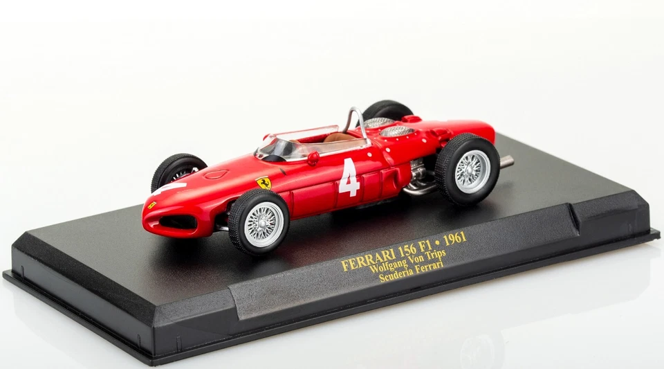 Ferrari 156 F1 Wolfgang von Trips 1961 Scala 1:43 Model Formula 1 BLISTER NUOVO - Immagine 3 di 4
