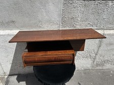 CONSOLLE PENSILE 60s PARISI BORSANI PONTI MOGANO ITALIAN DESIGN CONSOLE