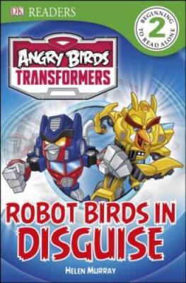 DK Readers L2: Angry Birds Transformers: Robot Birds in Disguise - GOOD