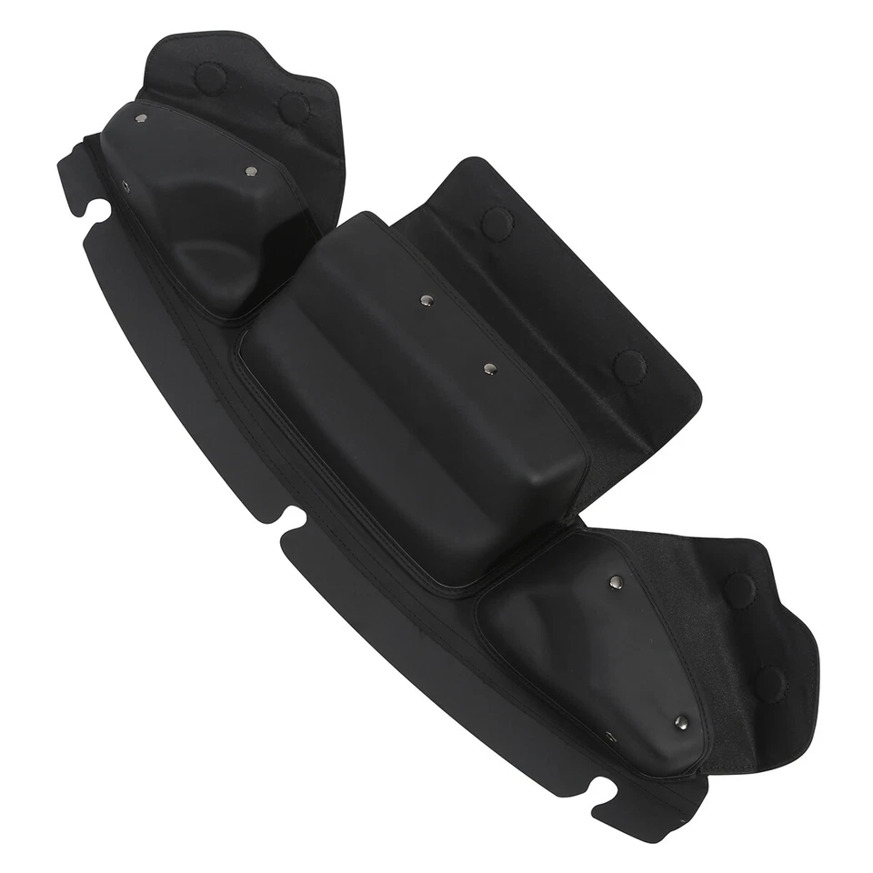 3 Pocket Windshield Bag Pouch For Harley Touring Electra Tri Glide 2014-2024 US — 第 4/4 张图片
