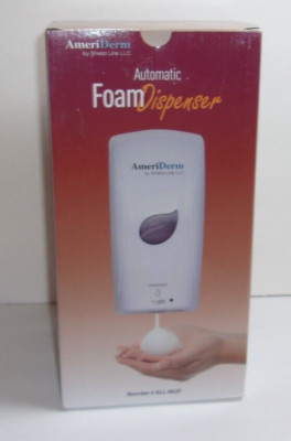 AmeriDerm Wall Mount Automatic Foam Dispenser by Shield Line LLC New