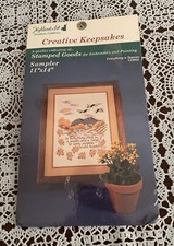 Highland Art Keepsakes Stamped Embroidery Sampler Kit 33053 Everything A Season