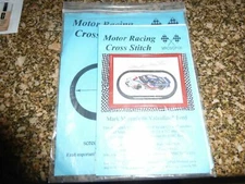  MOTOR RACING CROSS STITCH MARK MARTIN'S #6 VALVOLINE FORD CHART PACK