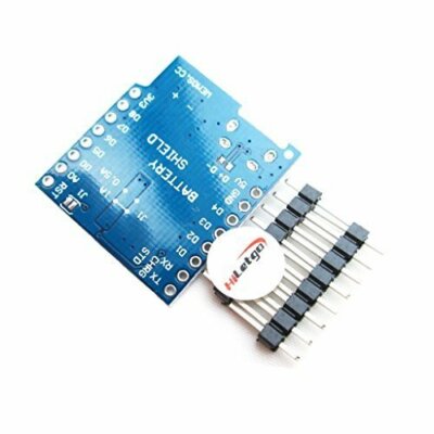Battery Shield For WeMos D1 mini single lithium battery Charging & Boost