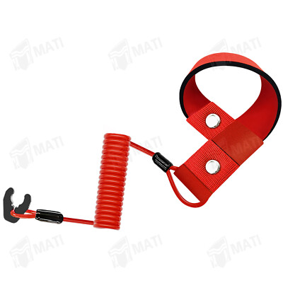 Stop Key Switch Safety Lanyard Band Tether for Polaris Jet Ski