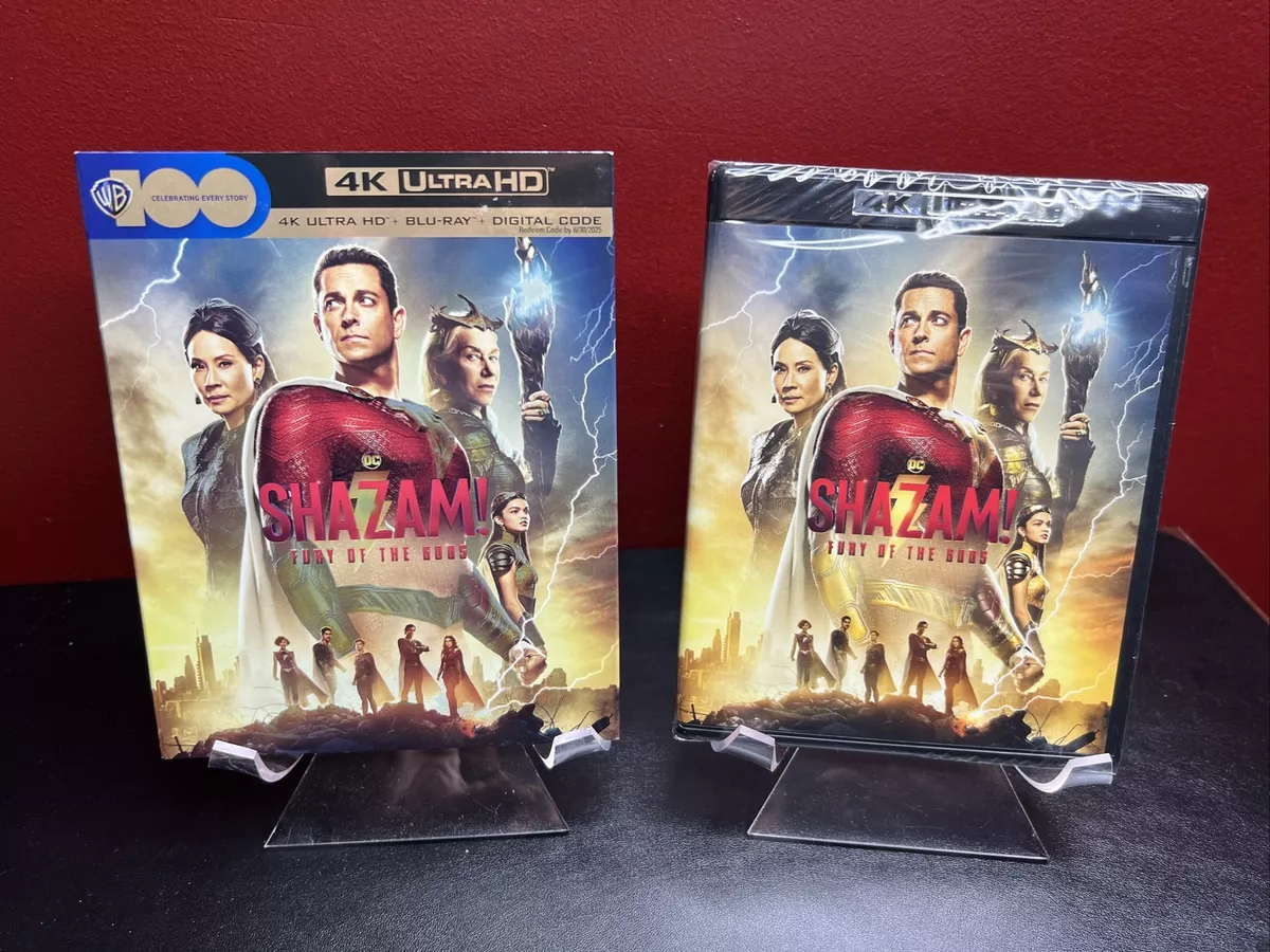 Shazam! Fury of the Gods 4K Blu-ray (4K Ultra HD + Blu-ray + Digital 4K)