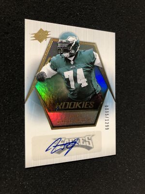 2006 Upper Deck Spx WINSTON JUSTICE #178 Rookie AUTOGRAPH 0095