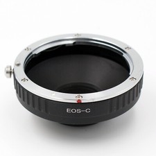 Adapter For EOS-C Canon EF EOS Lens To 16mm C Mount Film Movie Camera