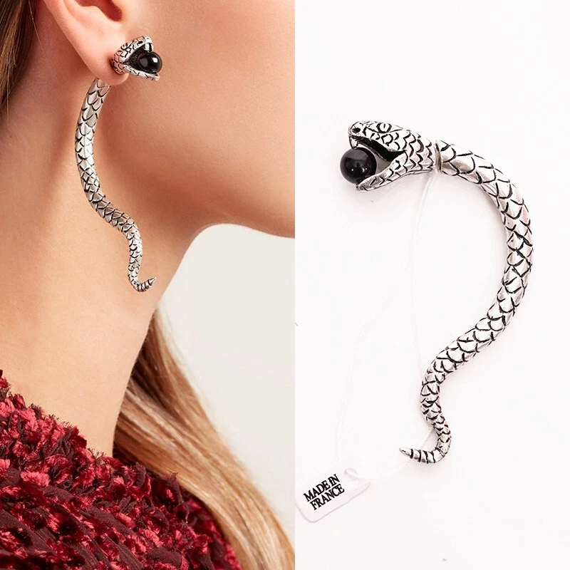 Ysl snake shop earrings