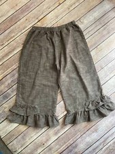 Matilda Jane size 10 Hammond Bay Lindy Big Ruffles Brown B12