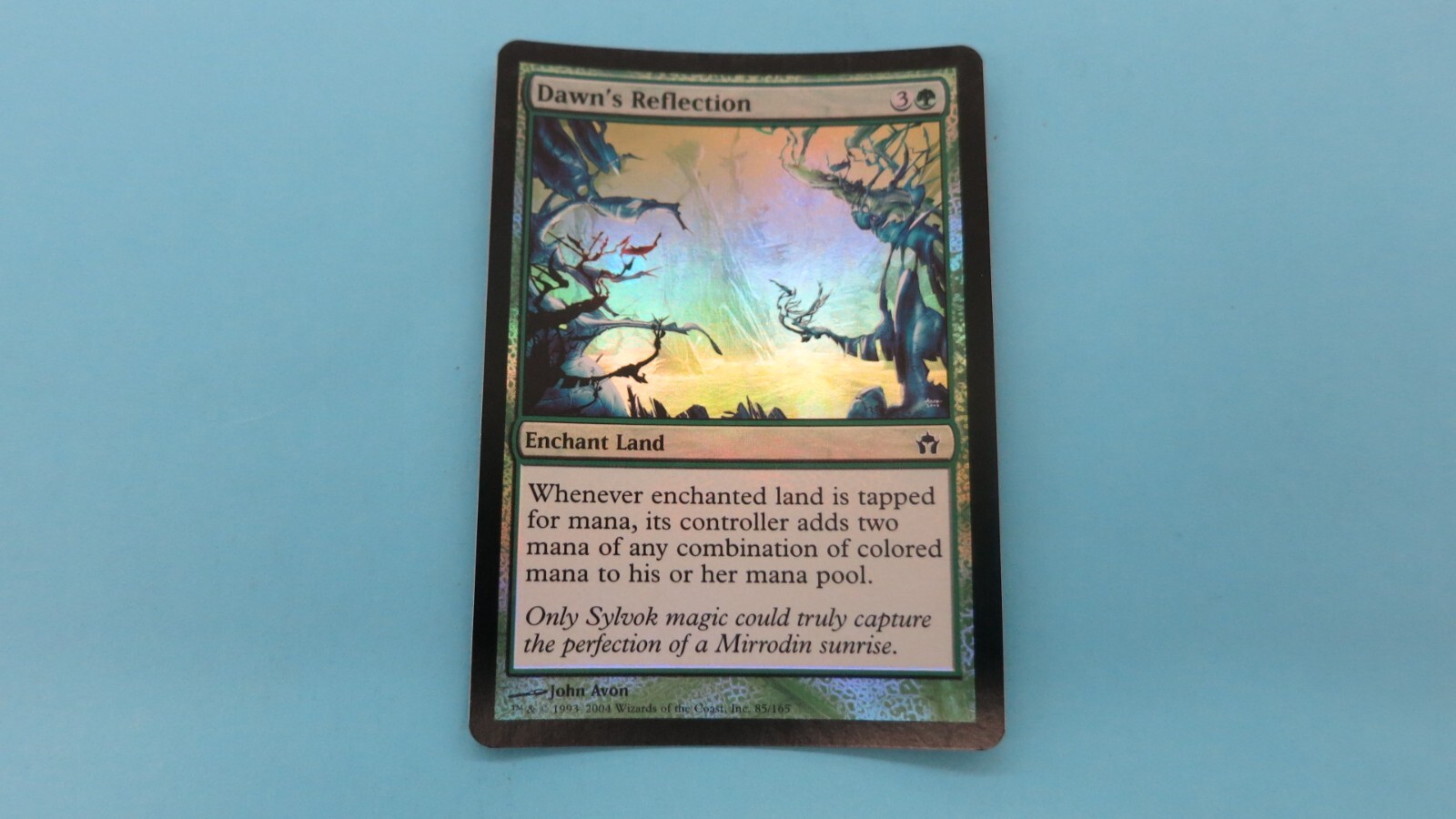 FOIL DAWN'S REFLECTION ENCHANT FIFTH DAWN 5TH MAGIC GATHERING MTG NM / UNPLAYED