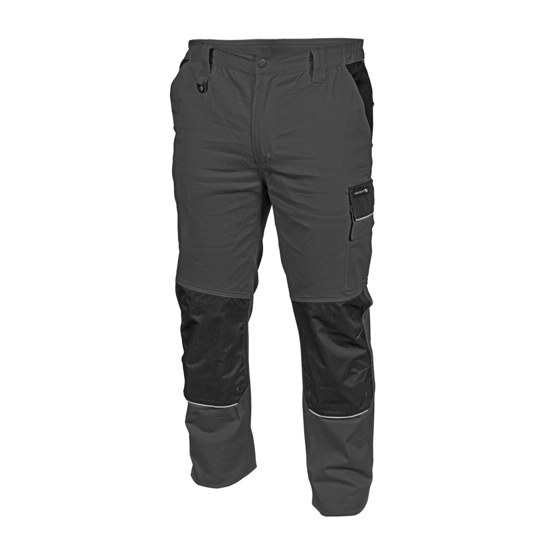 Högert Technik AICH Tuinbroek voor heren, waterdicht, gevoerd, reflecterend, EN ISO 20471 klasse 1, 4 zakken, geel, Oxford 300D, geel, L