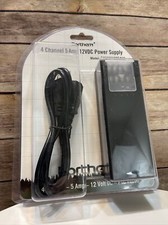 4 Channel 5 AMP 12 VDC CCTV Power Supply