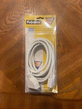 FELLOWES 10' IEEE 1284 AB PRINTER CABLE P/N 99551 New Sealed