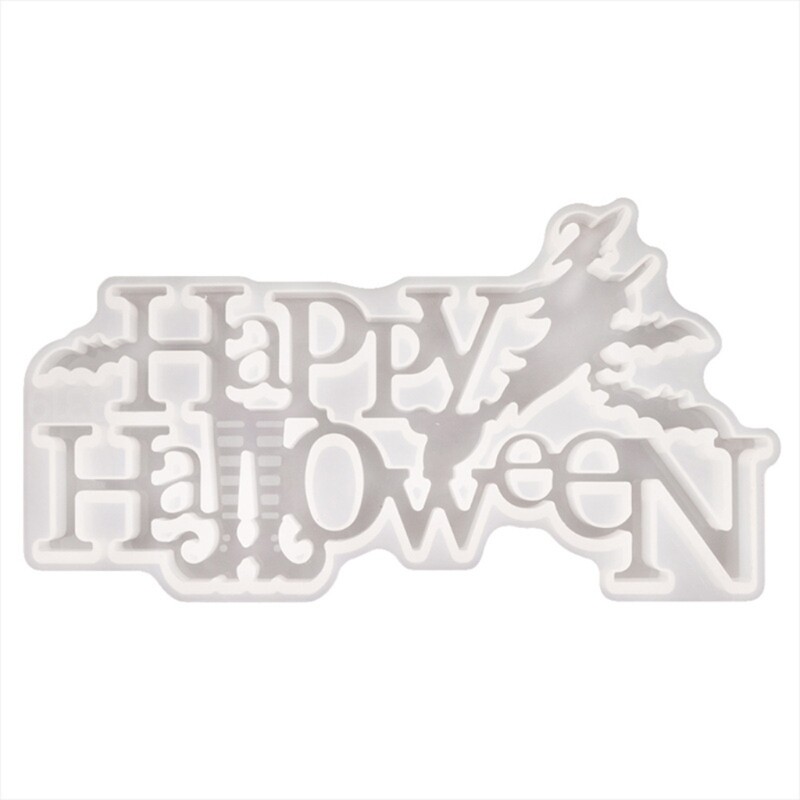 Halloween Letter Silicone Mold for Resin Jewelry and Epoxy Casting